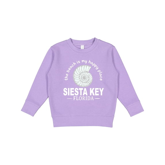 Inktastic Siesta Key Florida Beach Vacation Toddler Sweatshirt