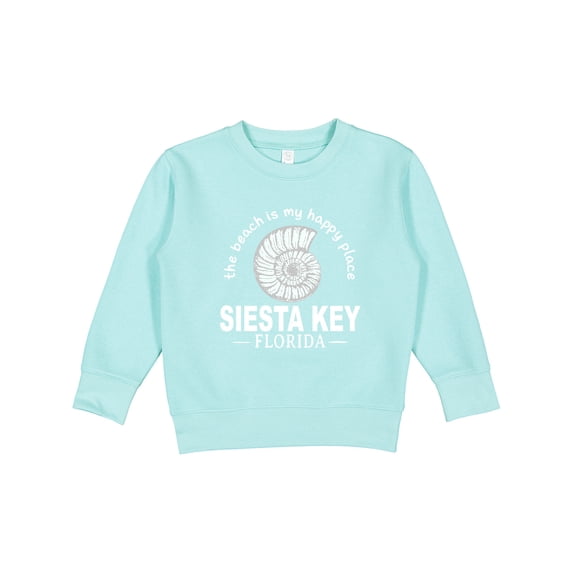 Inktastic Siesta Key Florida Beach Vacation Toddler Sweatshirt