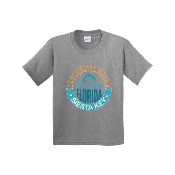 Inktastic Siesta Key Florida Beach Vacation Youth T-Shirt