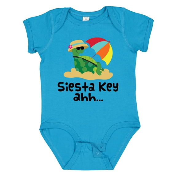 Inktastic Siesta Key Florida Summer Vacation Girls Baby Bodysuit