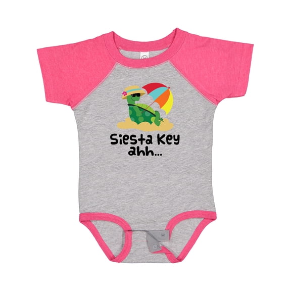 Inktastic Siesta Key Florida Summer Vacation Girls Baby Bodysuit