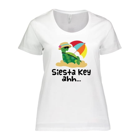 Inktastic Siesta Key Florida Summer Vacation Women's Plus Size T-Shirt