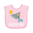thumbnail image 1 of Inktastic Siesta Key Florida Vacation Boys or Girls Baby Bib, 1 of 4