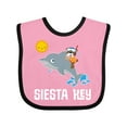 thumbnail image 1 of Inktastic Siesta Key Florida Vacation Boys or Girls Baby Bib, 1 of 4