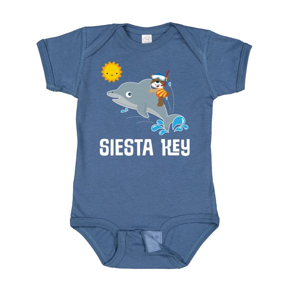 Inktastic Siesta Key Florida Vacation Boys or Girls Baby Bodysuit