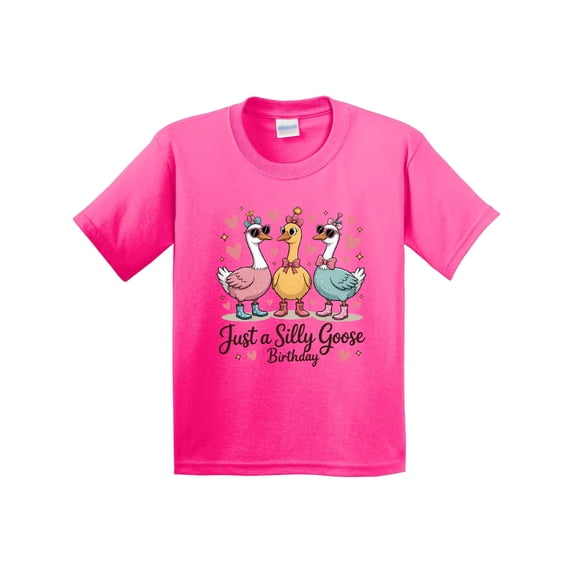 Inktastic Silly Goose Birthday Youth T-Shirt
