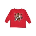 thumbnail image 1 of Inktastic Sinclair Tartan Lion Boys or Girls Long Sleeve Toddler T-Shirt, 1 of 5
