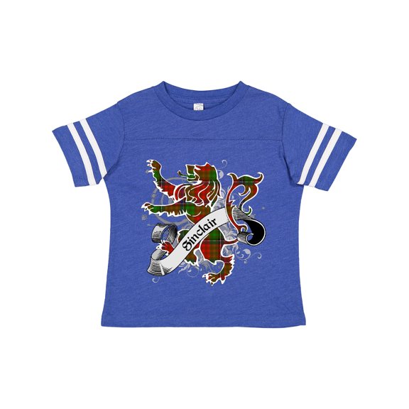 Inktastic Sinclair Tartan Lion Boys or Girls Toddler T-Shirt