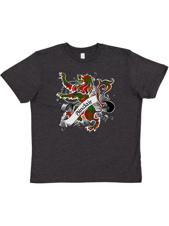 Sinclair Tartan Lion Youth T-Shirt