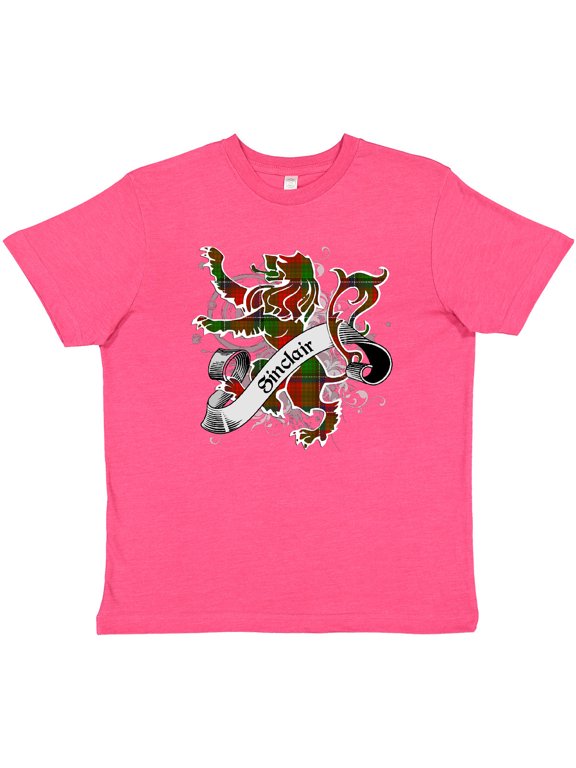 Sinclair Tartan Lion Youth T-Shirt