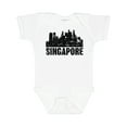 thumbnail image 1 of Inktastic Singapore City Skyline with Grunge Boys or Girls Baby Bodysuit, 1 of 5