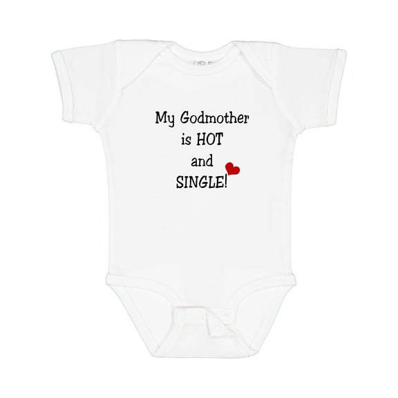 Inktastic Single Godmother Boys or Girls Baby Bodysuit
