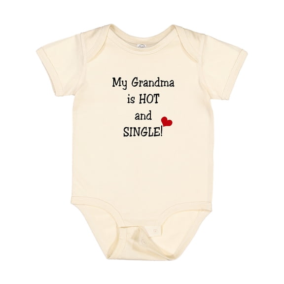 Inktastic Single Grandma Boys or Girls Baby Bodysuit