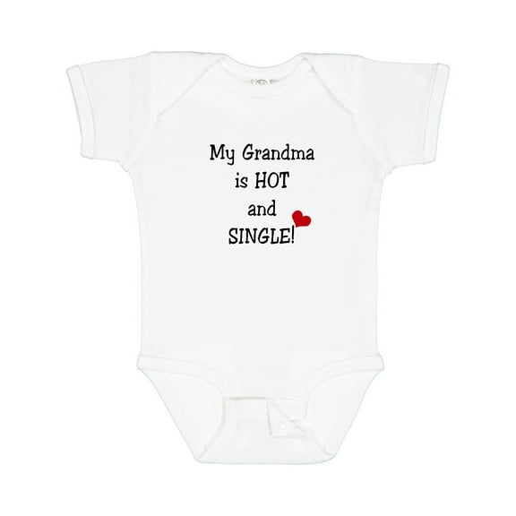 Inktastic Single Grandma Boys or Girls Baby Bodysuit