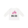 thumbnail image 1 of Inktastic Sister Announcement Flamingo Sister Girls Long Sleeve Toddler T-Shirt, 1 of 5
