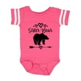 thumbnail image 1 of Inktastic Sister Bear Native Arrow Girls Baby Bodysuit, 1 of 5
