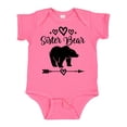 thumbnail image 1 of Inktastic Sister Bear Native Arrow Girls Baby Bodysuit, 1 of 5