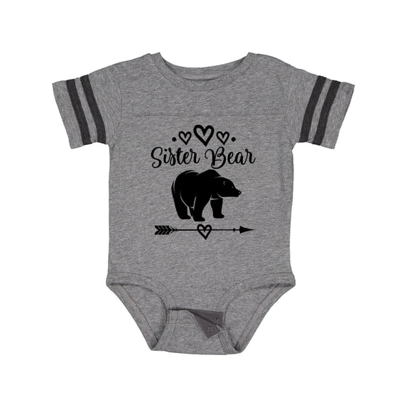 Inktastic Sister Bear Native Arrow Girls Baby Bodysuit