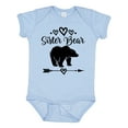 thumbnail image 1 of Inktastic Sister Bear Native Arrow Girls Baby Bodysuit, 1 of 5