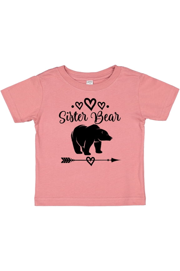 Sister Bear Native Arrow Girls Baby T-Shirt