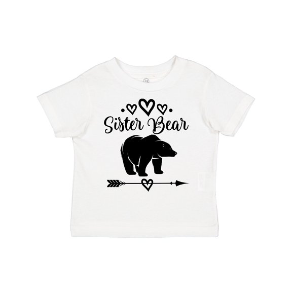Inktastic Sister Bear Native Arrow Girls Toddler T-Shirt
