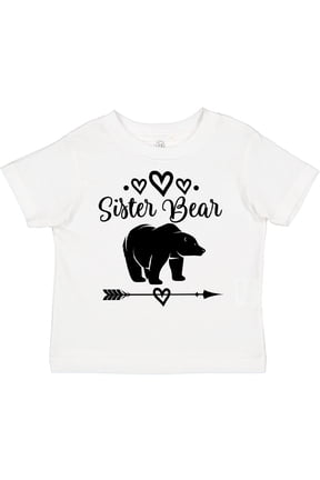 Sister Bear Native Arrow Girls Toddler T-Shirt