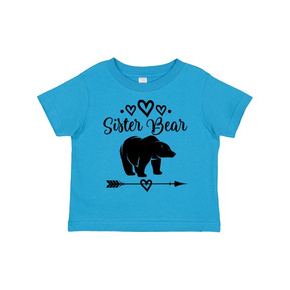 Inktastic Sister Bear Native Arrow Girls Toddler T-Shirt