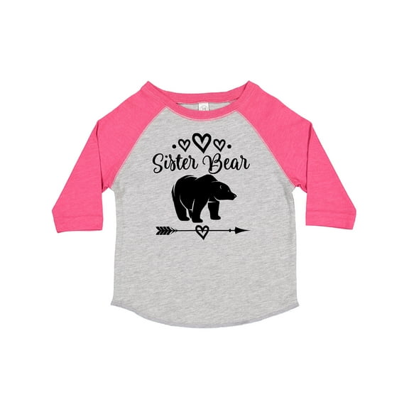 Inktastic Sister Bear Native Arrow Girls Toddler T-Shirt