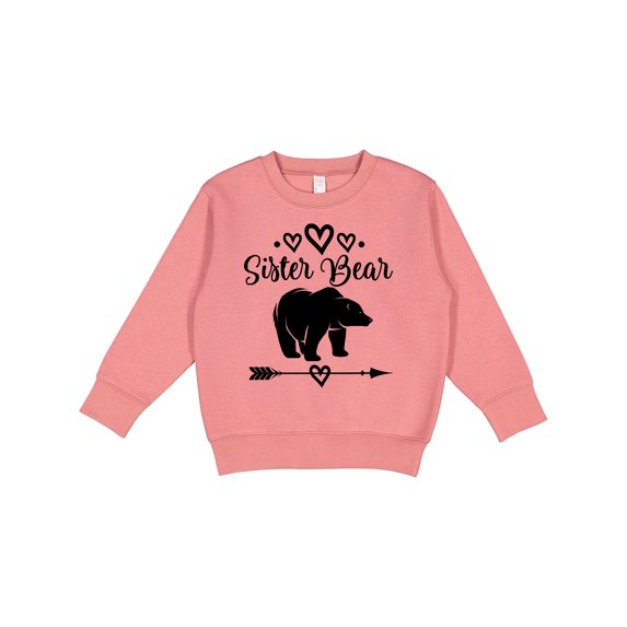 Inktastic Sister Bear Native Arrow Toddler Sweatshirt