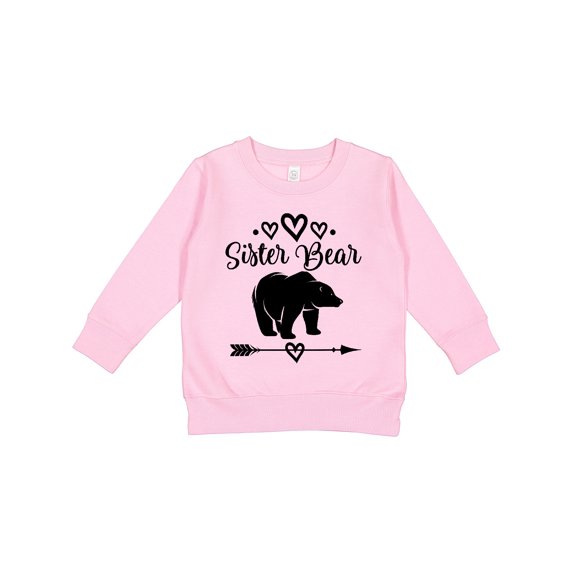 Inktastic Sister Bear Native Arrow Toddler Sweatshirt