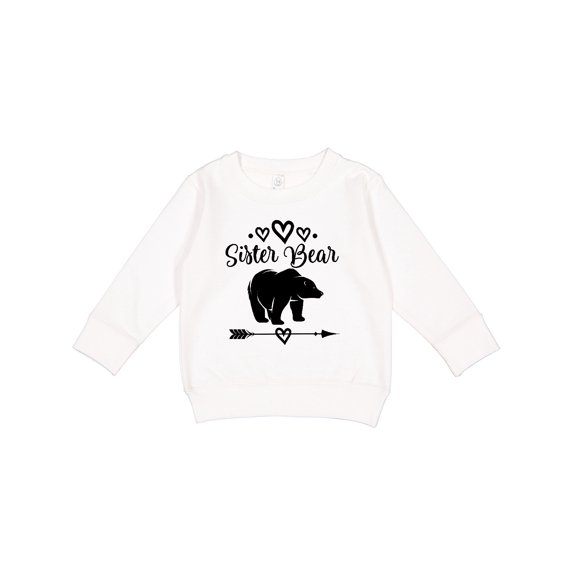 Inktastic Sister Bear Native Arrow Toddler Sweatshirt