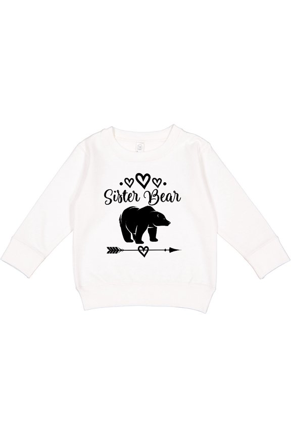 Sister Bear Native Arrow Toddler Sweatshirt
