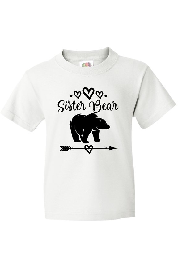 Sister Bear Native Arrow Youth T-Shirt