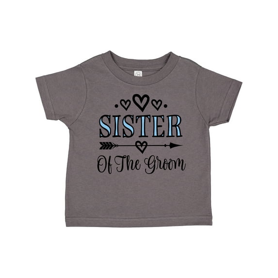 Inktastic Sister Of The Groom Wedding Party Girls Toddler T-Shirt