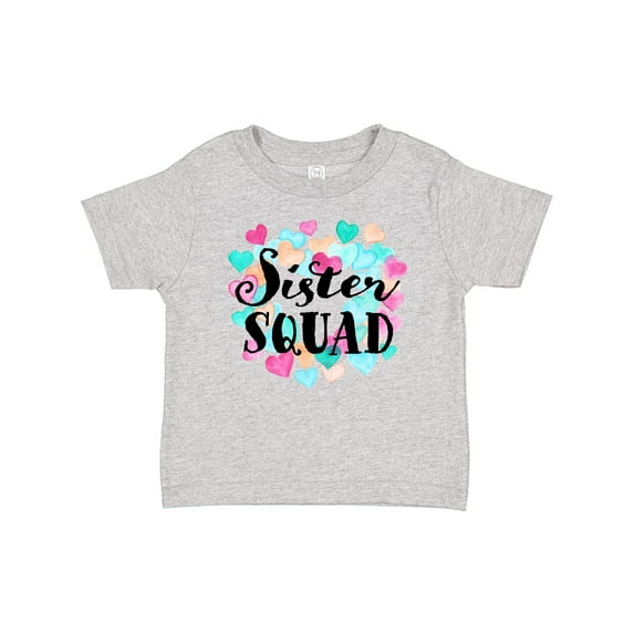 Inktastic Sister Squad Hearts Girls Baby T-Shirt