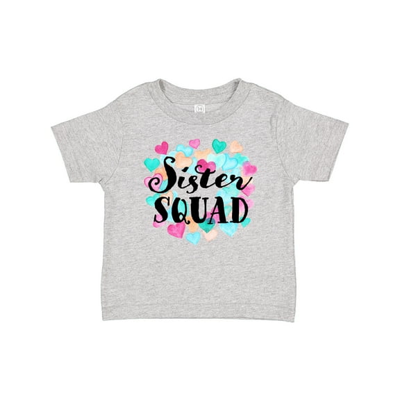 Inktastic Sister Squad Hearts Girls Baby T-Shirt