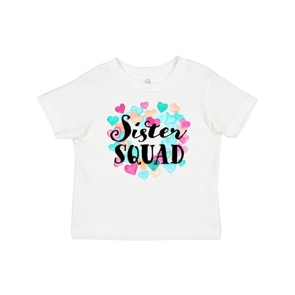Inktastic Sister Squad Hearts Girls Baby T-Shirt