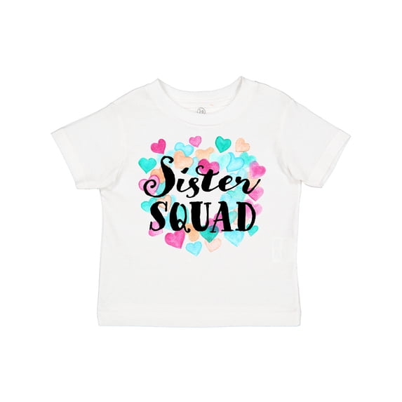 Inktastic Sister Squad Hearts Girls Toddler T-Shirt