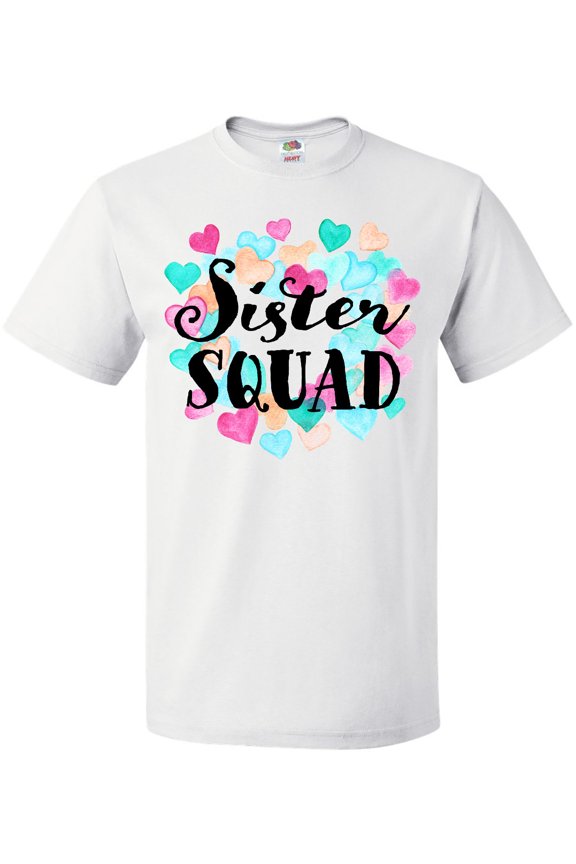 Sister Squad Hearts T-Shirt