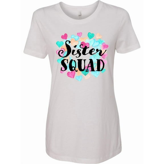 Inktastic Sister Squad Hearts Women's T-Shirt