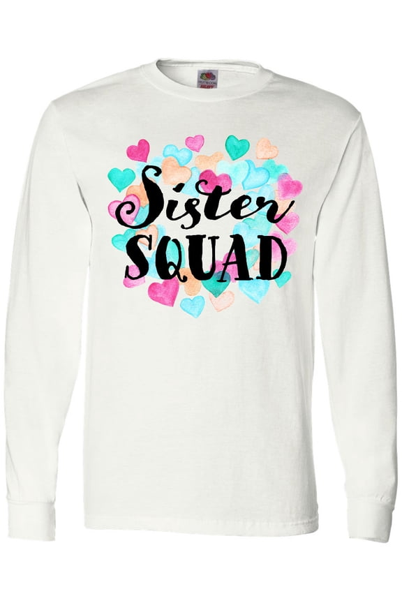 Sister Squad hearts Long Sleeve T-Shirt