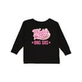 thumbnail image 1 of Inktastic Sister Worlds Best Big Sis Girls Long Sleeve Toddler T-Shirt, 1 of 5