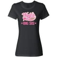 thumbnail image 1 of Inktastic Sister Worlds Best Big Sis Women's T-Shirt, 1 of 5
