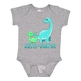 thumbnail image 1 of Inktastic Sister-saurus Cute Brontosaurus Family Boys or Girls Baby Bodysuit, 1 of 5