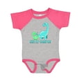 thumbnail image 1 of Inktastic Sister-saurus Cute Brontosaurus Family Boys or Girls Baby Bodysuit, 1 of 5