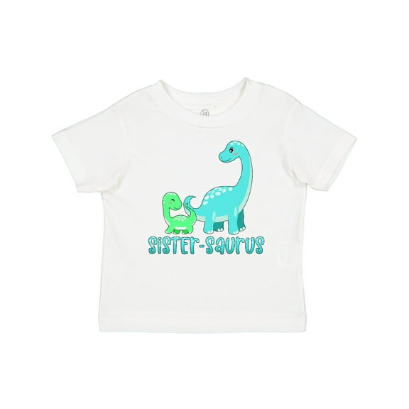Inktastic Sister-saurus Cute Brontosaurus Family Boys or Girls Baby T-Shirt