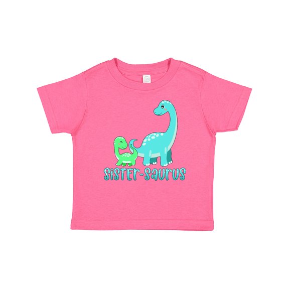 Inktastic Sister-saurus Cute Brontosaurus Family Boys or Girls Baby T-Shirt