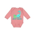 thumbnail image 1 of Inktastic Sister-saurus Cute Brontosaurus Family Boys or Girls Long Sleeve Baby Bodysuit, 1 of 5
