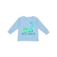 thumbnail image 1 of Inktastic Sister-saurus Cute Brontosaurus Family Boys or Girls Long Sleeve Toddler T-Shirt, 1 of 5