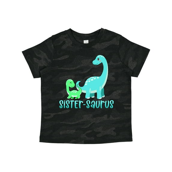 Inktastic Sister-saurus Cute Brontosaurus Family Boys or Girls Toddler T-Shirt